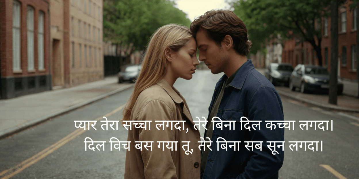 Punjabi Love Shayari 2 Lines