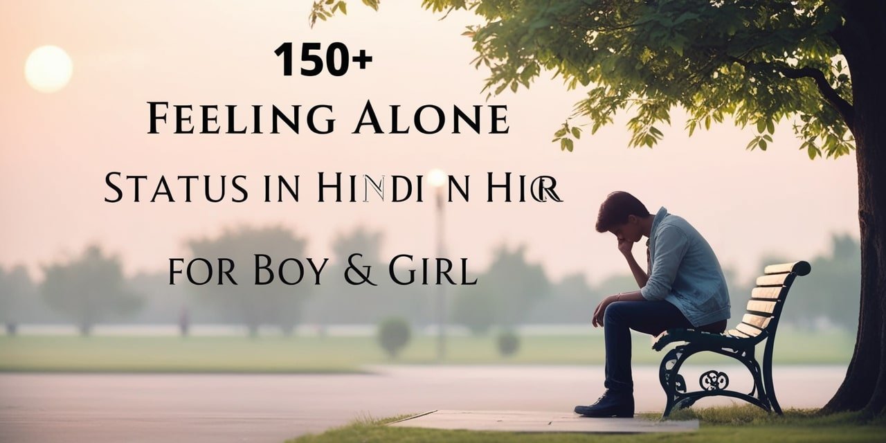 Feeling Alone Status In Hindi