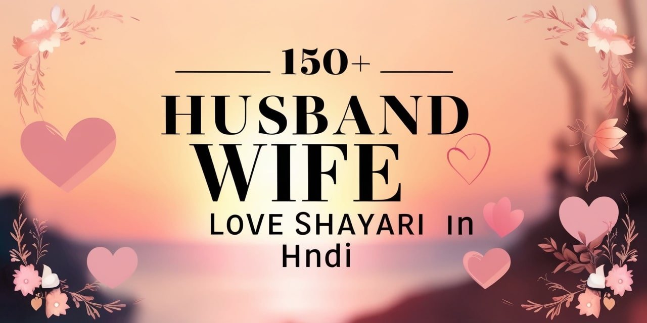 Husband Wife Love Shayari