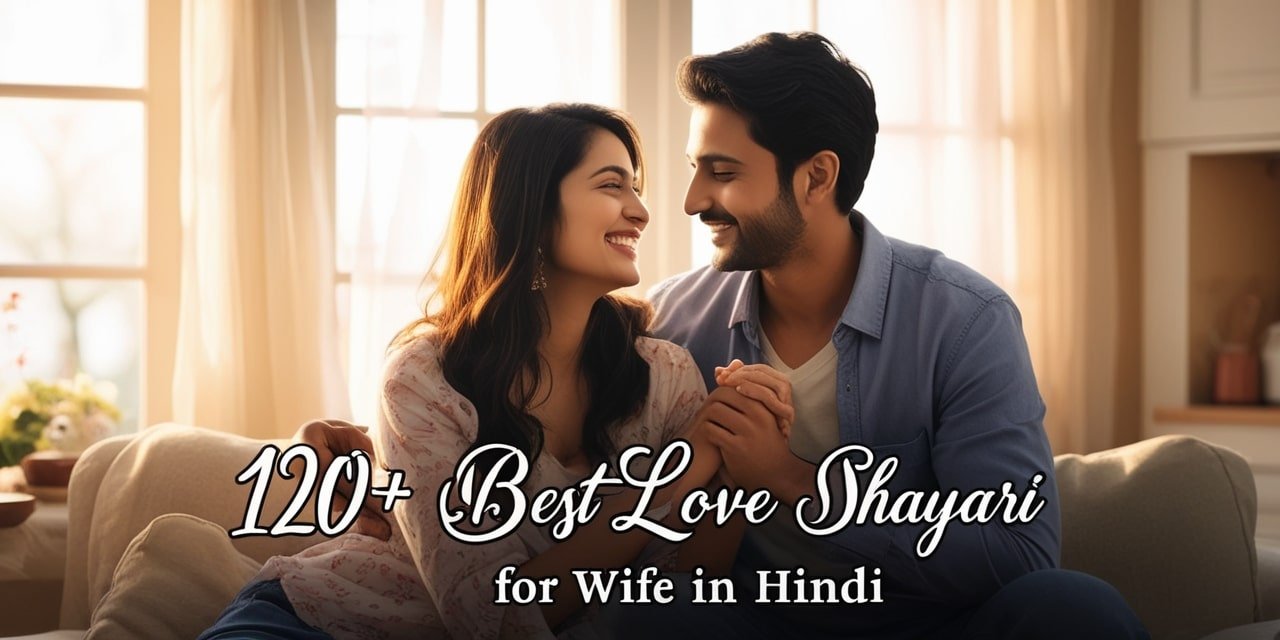 Best Love Shayari For Wife In Hindi