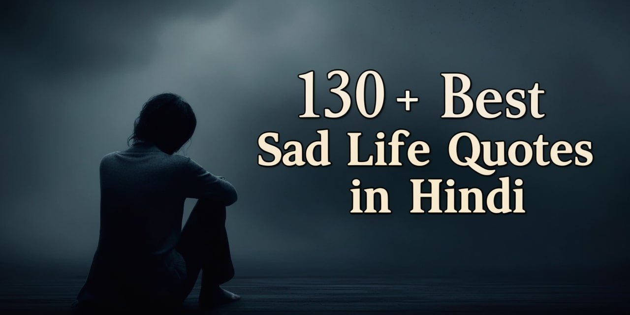 Best Sad Life Quotes In Hindi