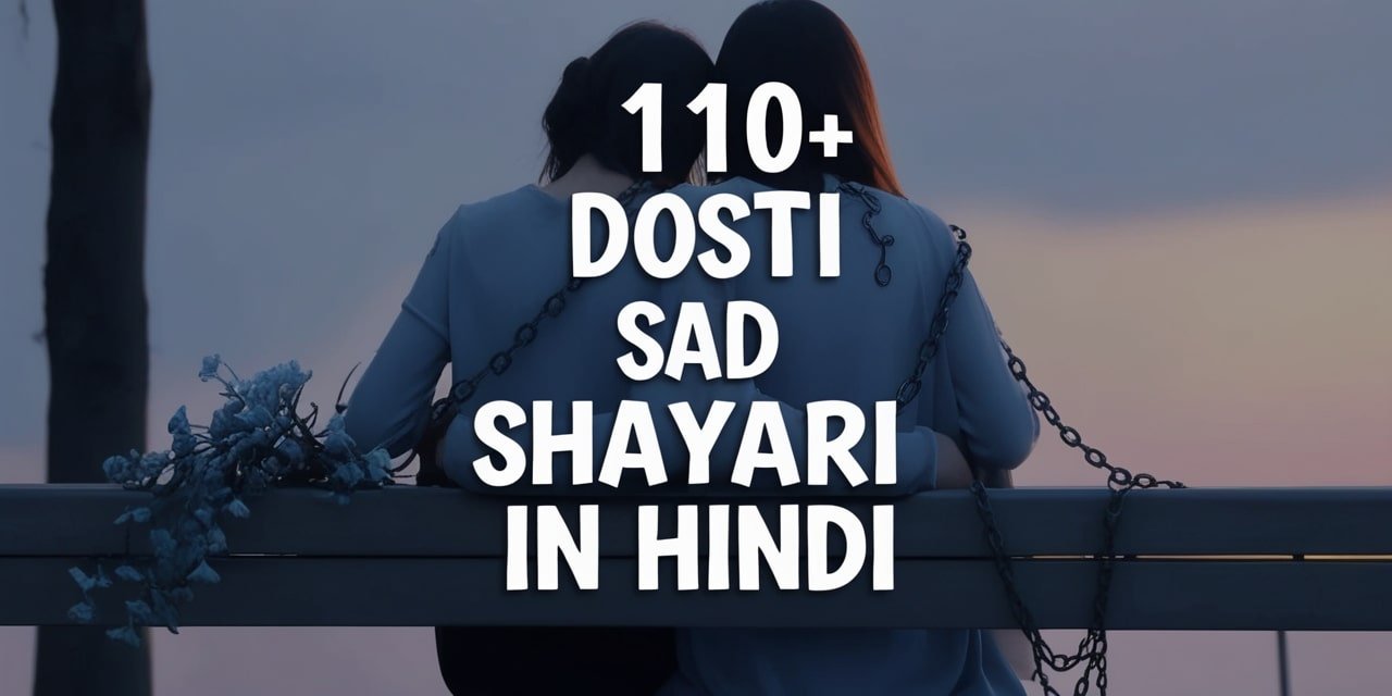 Dosti Sad Shayari In Hindi