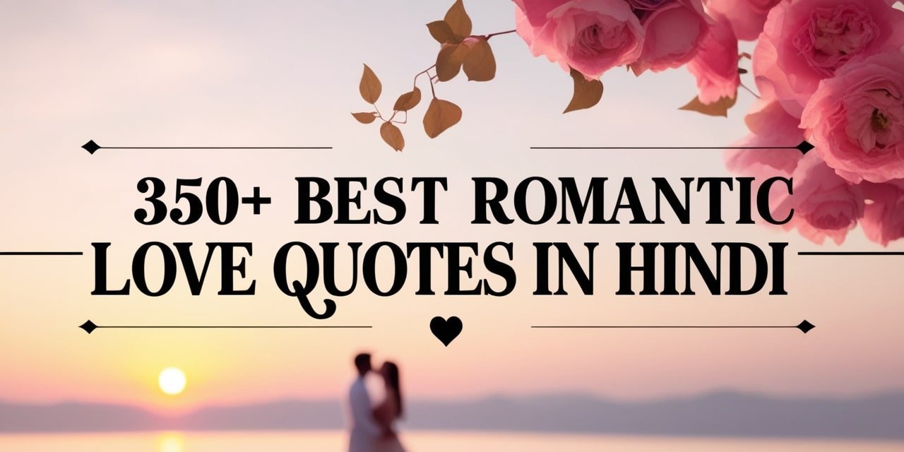 Romantic Love Quotes In Hindi